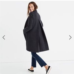 Madewell Teatro Swing Coat wool blend 8